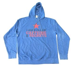 Delta Fleece Hoodie with graphic Men’s size XL